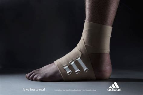 adidas fake hurts real ad campaign|adidas 250m billboard.